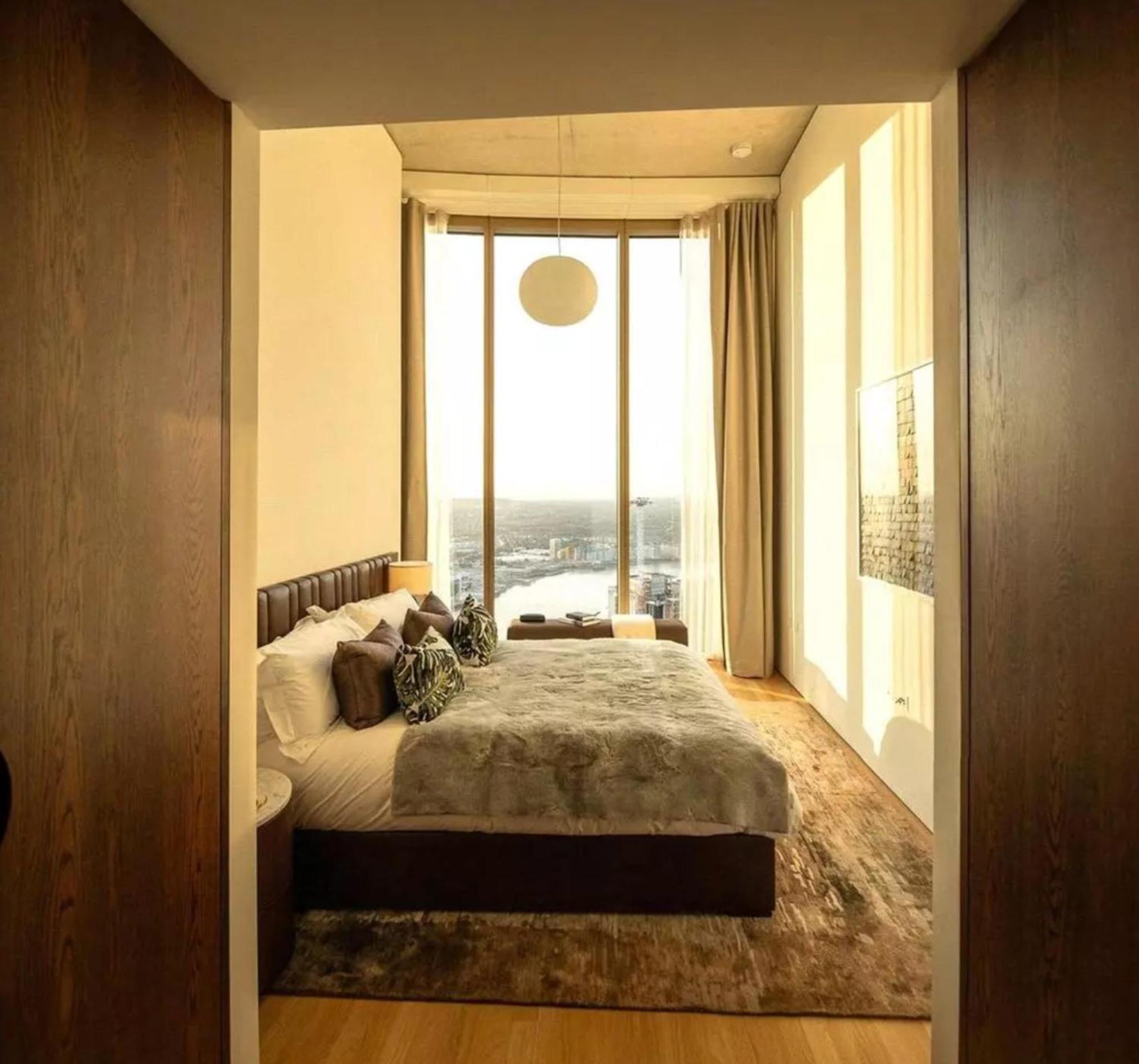 Two Bedrooms Penthouse One Park Drive, Canary Wharf Лондон Экстерьер фото