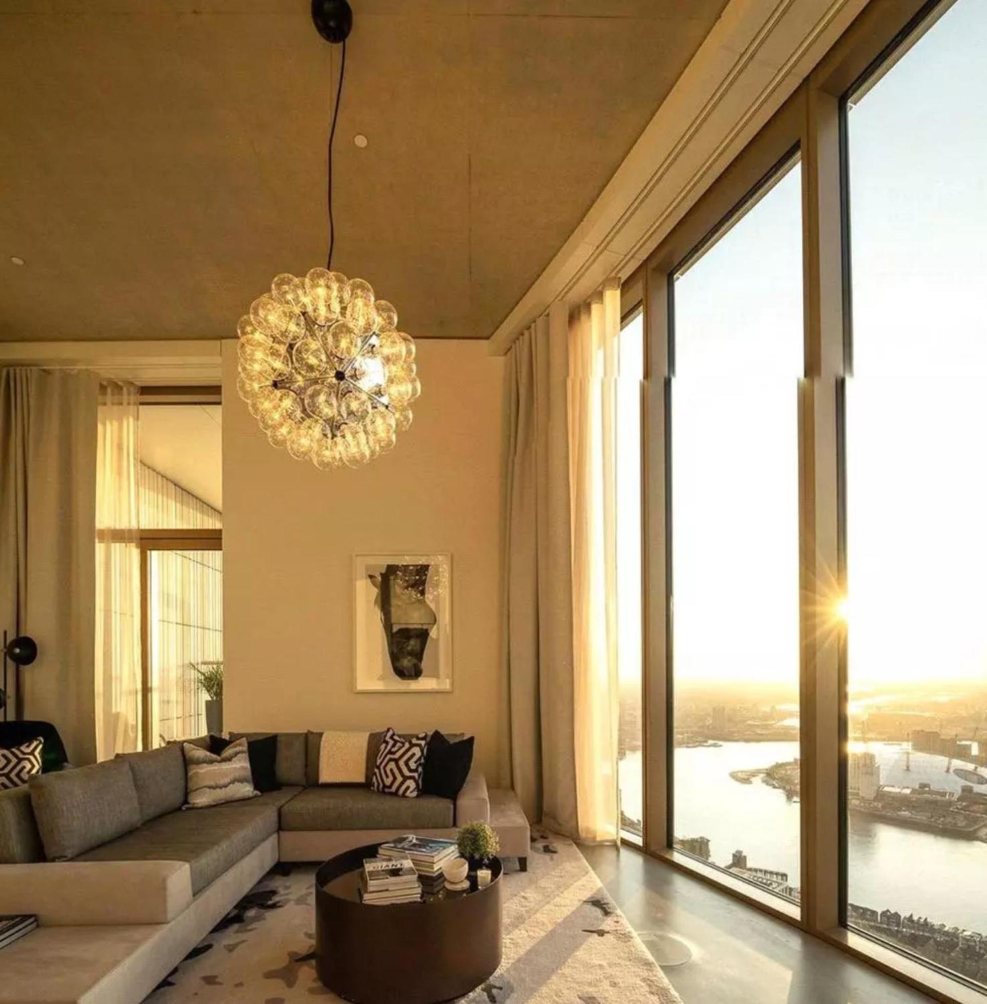 Two Bedrooms Penthouse One Park Drive, Canary Wharf Лондон Экстерьер фото